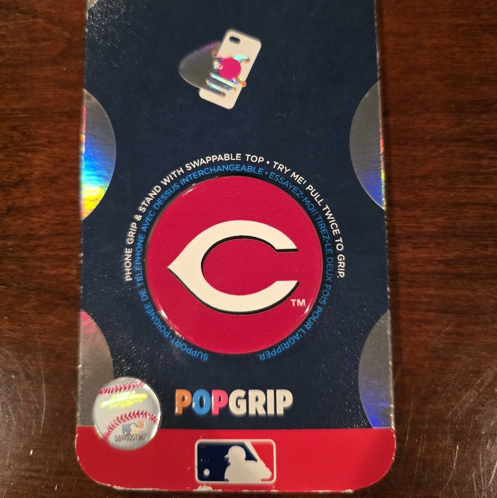 PopSocket PopGrip Cincinnati Reds Popsocket Phone Grip